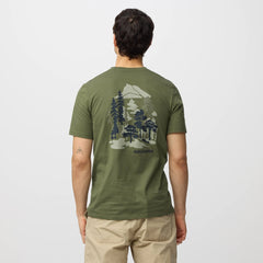 Fjallraven Swedish Forest T-Shirt Classic Suede Brown