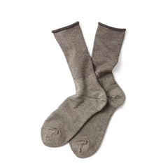 ROTOTO City Socks Gray / Dark Brown - Parasol Store
