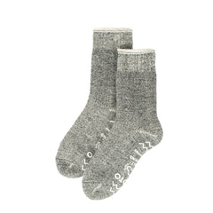 ROTOTO Double Face Room Socks Shaggy Pile Charcoal - Parasol Store