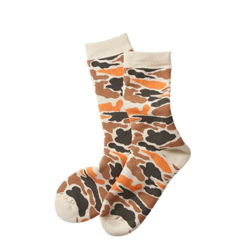 ROTOTO Duck Hunter Camo Socks Light Beige - Parasol Store