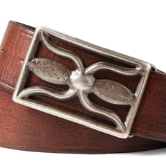 RRL By Ralph Lauren Hawkins Belt Medium Vintage Brown