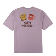 Kappy Kappy Morning Half T-Shirt Toru Fukuda Edition Lilac - Parasol Store