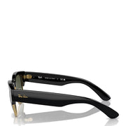 Ray-Ban 0RB0316S 901/31 53 Mega Clubmaster Black on Gold Sunglasses - Parasol Store