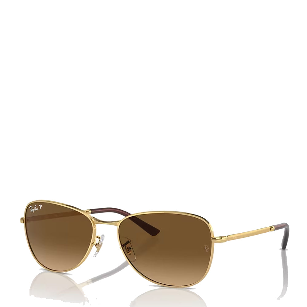 Ray-Ban 0RB3733 001/M2 59 Sunglasses Gold - Parasol Store