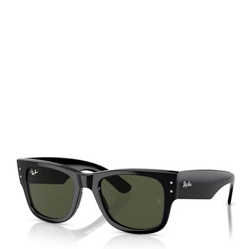 Ray-Ban RB0840S 901/31 51 Mega Wayfarer Sunglasses Polished Black - Parasol Store