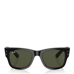 Ray-Ban RB0840S 901/31 51 Mega Wayfarer Sunglasses Polished Black - Parasol Store