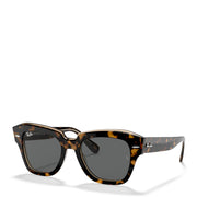 Ray-Ban RB2186 1292B1 49 State Street Sunglasses Polished Havana - Parasol Store