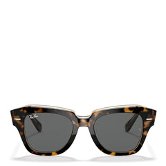 Ray-Ban RB2186 1292B1 49 State Street Sunglasses Polished Havana - Parasol Store