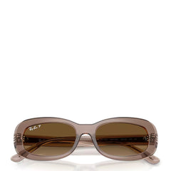 Ray-Ban RB2221 Sunglasses Transparent Beige