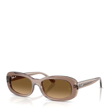 Ray-Ban RB2221 Sunglasses Transparent Beige