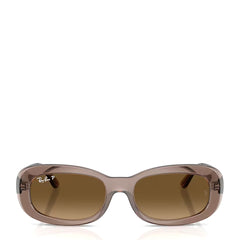 Ray-Ban RB2221 Sunglasses Transparent Beige