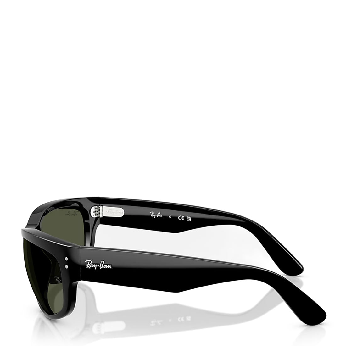 Ray-Ban RB2289 901/31 63 Mega Balorma Sunglasses Polished Black ...