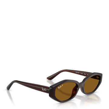 Ray-Ban RB4473D 714/83 56 Sunglasses Dark Brown