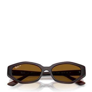 Ray-Ban RB4473D 714/83 56 Sunglasses Dark Brown