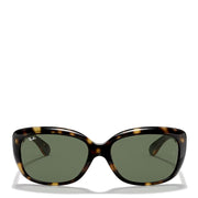 Ray-Ban Womens RB4101 710 58 Jackie Ohh Sunglasses Light Havana / Green Lens - Parasol Store
