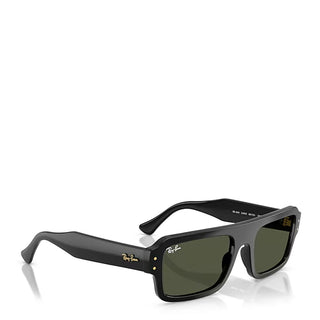 Ray Ban Lukas RB4454 667731 56 Sunglasses Black / Green - Parasol Store