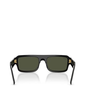 Ray Ban Lukas RB4454 667731 56 Sunglasses Black / Green - Parasol Store