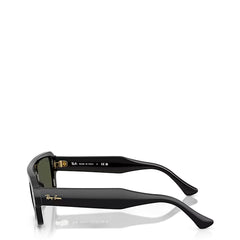 Ray Ban Lukas RB4454 667731 56 Sunglasses Black / Green - Parasol Store