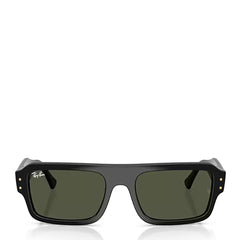 Ray Ban Lukas RB4454 667731 56 Sunglasses Black / Green - Parasol Store