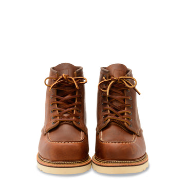 Red Wing Classic 6 Inch Moc Toe Boots Copper Rough and Tough Red Wing