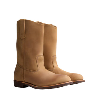 Red Wing 11-Inch Pecos Soft Toe Pull-On Boots Leather Hawthorne Muleskinner - Parasol Store