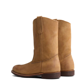 Red Wing 11-Inch Pecos Soft Toe Pull-On Boots Leather Hawthorne Muleskinner - Parasol Store