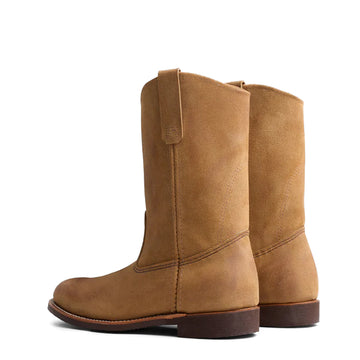 Red Wing 11-Inch Pecos Soft Toe Pull-On Boots Leather Hawthorne Muleskinner - Parasol Store