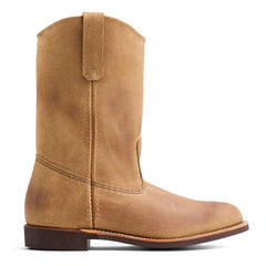 Red Wing 11-Inch Pecos Soft Toe Pull-On Boots Leather Hawthorne Muleskinner - Parasol Store