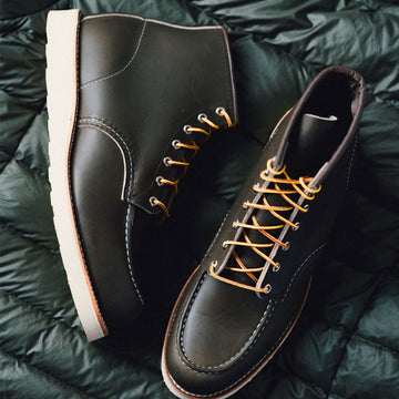 Red Wing 6' Kangatan Portage Moc Toe Boot Green