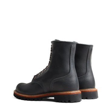 Red Wing 8-Inch Logger Boots Black Oil Slick - Parasol Store