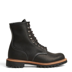 Red Wing 8-Inch Logger Boots Black Oil Slick - Parasol Store