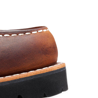 Red Wing Womens 6-Inch Porter Moc Toe Boots Copper Rough & Tough - Parasol Store