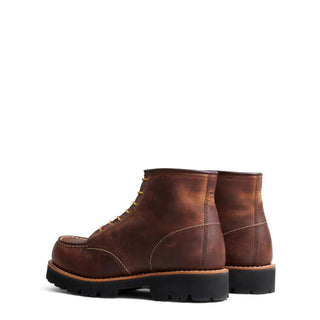 Red Wing Womens 6-Inch Porter Moc Toe Boots Copper Rough & Tough - Parasol Store