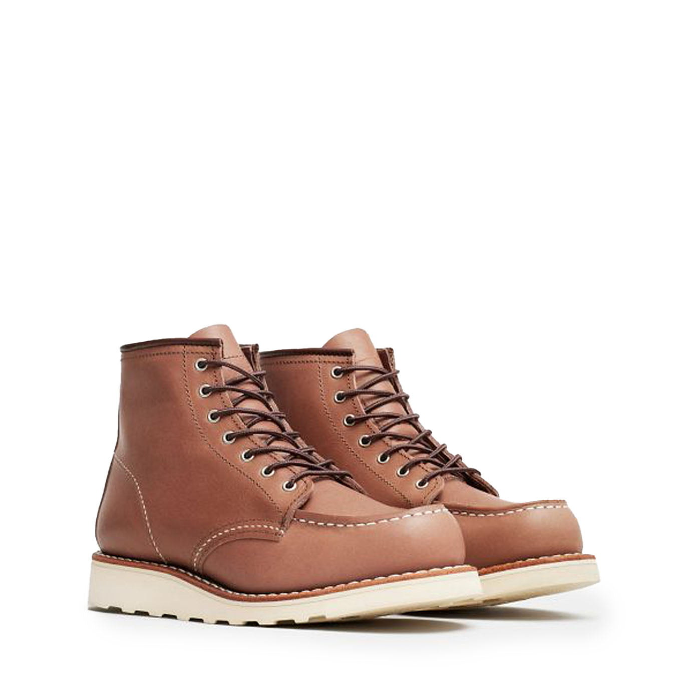 Red Wing Womens 6-Inch Classic Moc Mocha Oro-iginal - Parasol Store