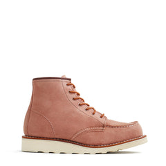Red Wing Womens Classic 6 Inch Moc Dusty Rose Abilene Leather - Parasol Store