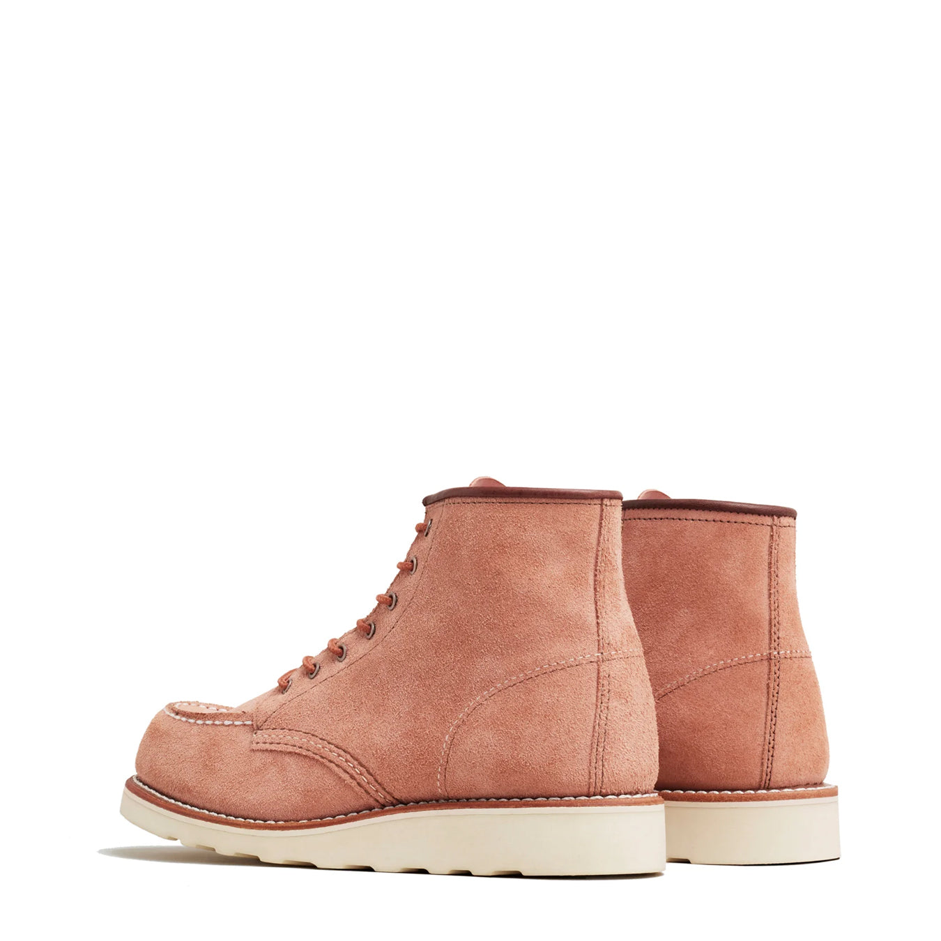 Red Wing Womens Classic 6 Inch Moc Dusty Rose Abilene Leather - Parasol Store
