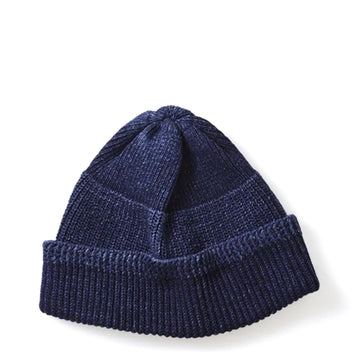 RoToTo Indigo Mil Watch Cap Dark Indigo