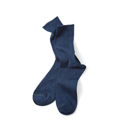 RoToTo Washi Dress Socks Navy