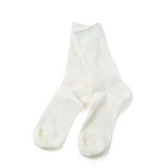 RoToTo Washi Dress Socks White