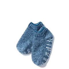 Rototo Pile Sock Slipper Indigo / Light Blue - Parasol Store