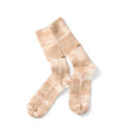 Rototo Womens Dye Sock Clay Beige - Parasol Store