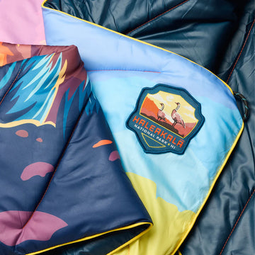 Rumpl Original Printed Puffy Blanket Big Bend National Park - Parasol Store