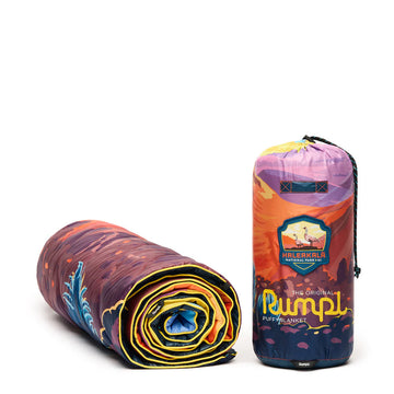 Rumpl Original Printed Puffy Blanket Big Bend National Park - Parasol Store