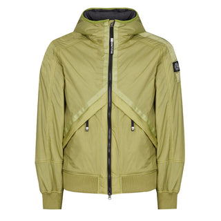 ST95 Helio Hooded Padded Blouson Light Green - Parasol Store