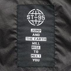 ST95 Helio Hooded Padded Blouson Black - Parasol Store