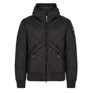 ST95 Helio Hooded Padded Blouson Black - Parasol Store