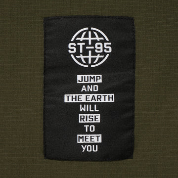 ST95 4 Way Stretch Zip Through Jacket Olive - Parasol Store