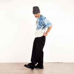 ST-95 x Anna Bergonzini Part Camouflage T-Shirt Off White - Parasol Store