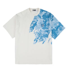 ST-95 x Anna Bergonzini Part Camouflage T-Shirt Off White - Parasol Store