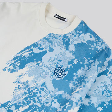 ST-95 x Anna Bergonzini Part Camouflage T-Shirt Off White - Parasol Store